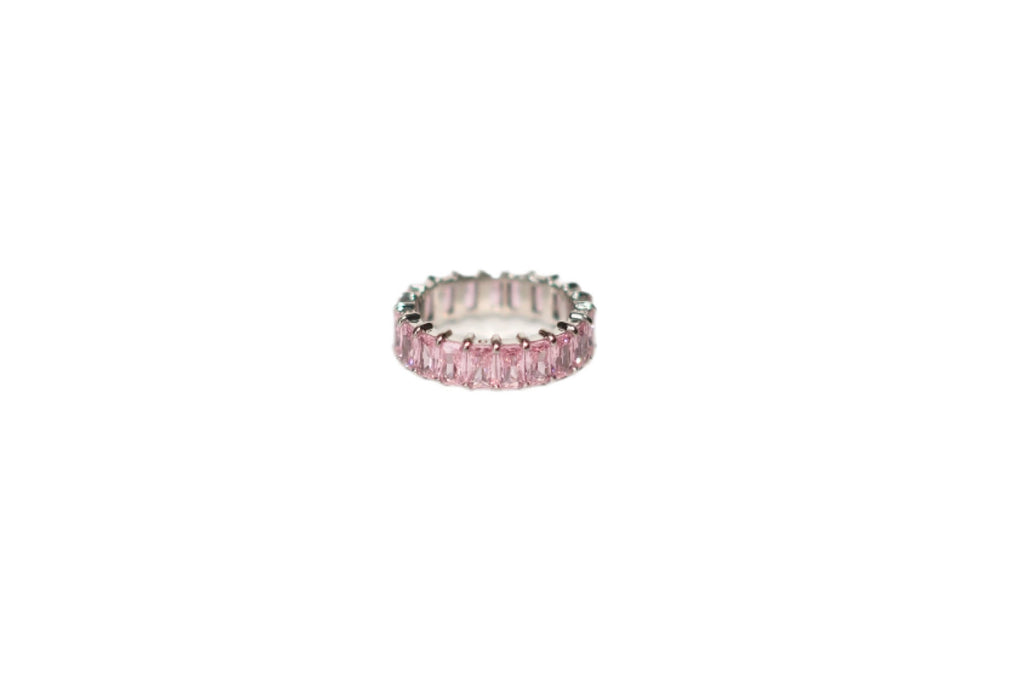 Cube Stones Rose Ring