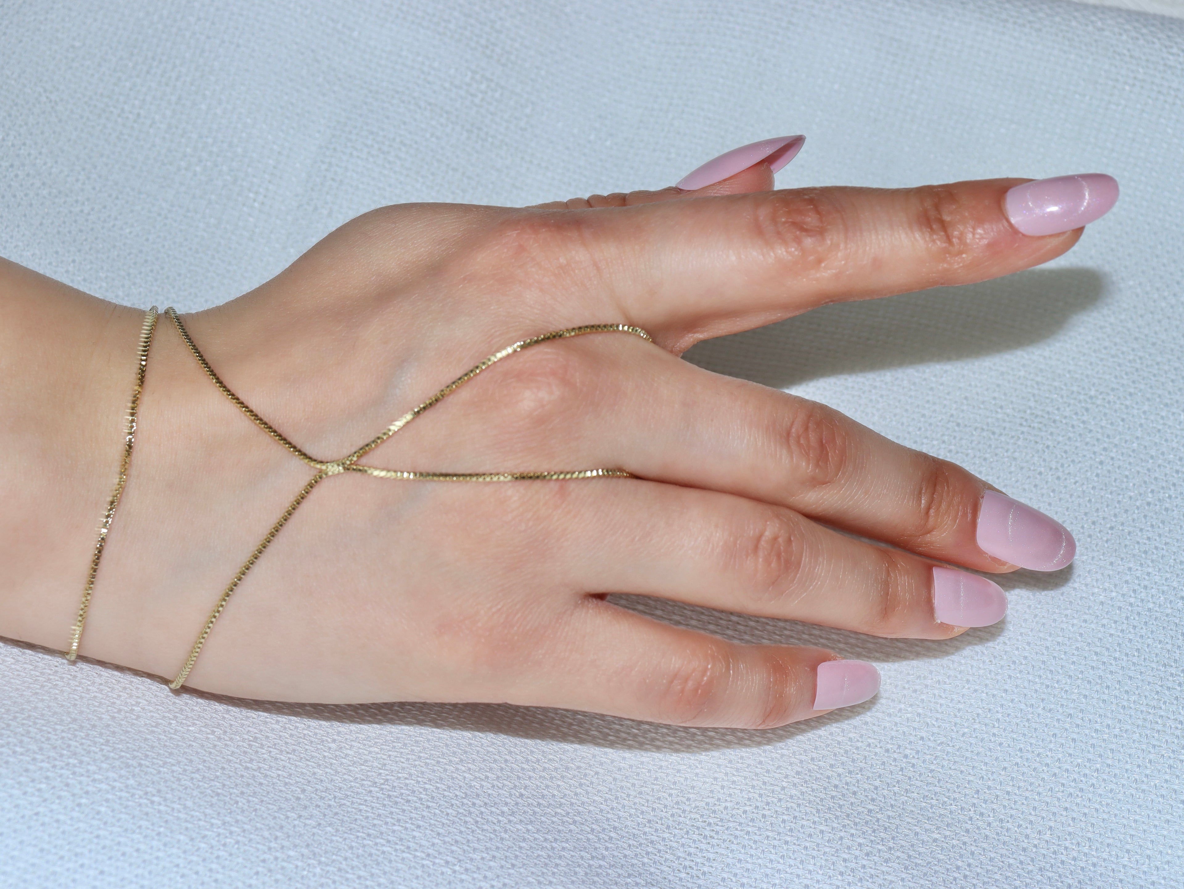 Gold Handkette