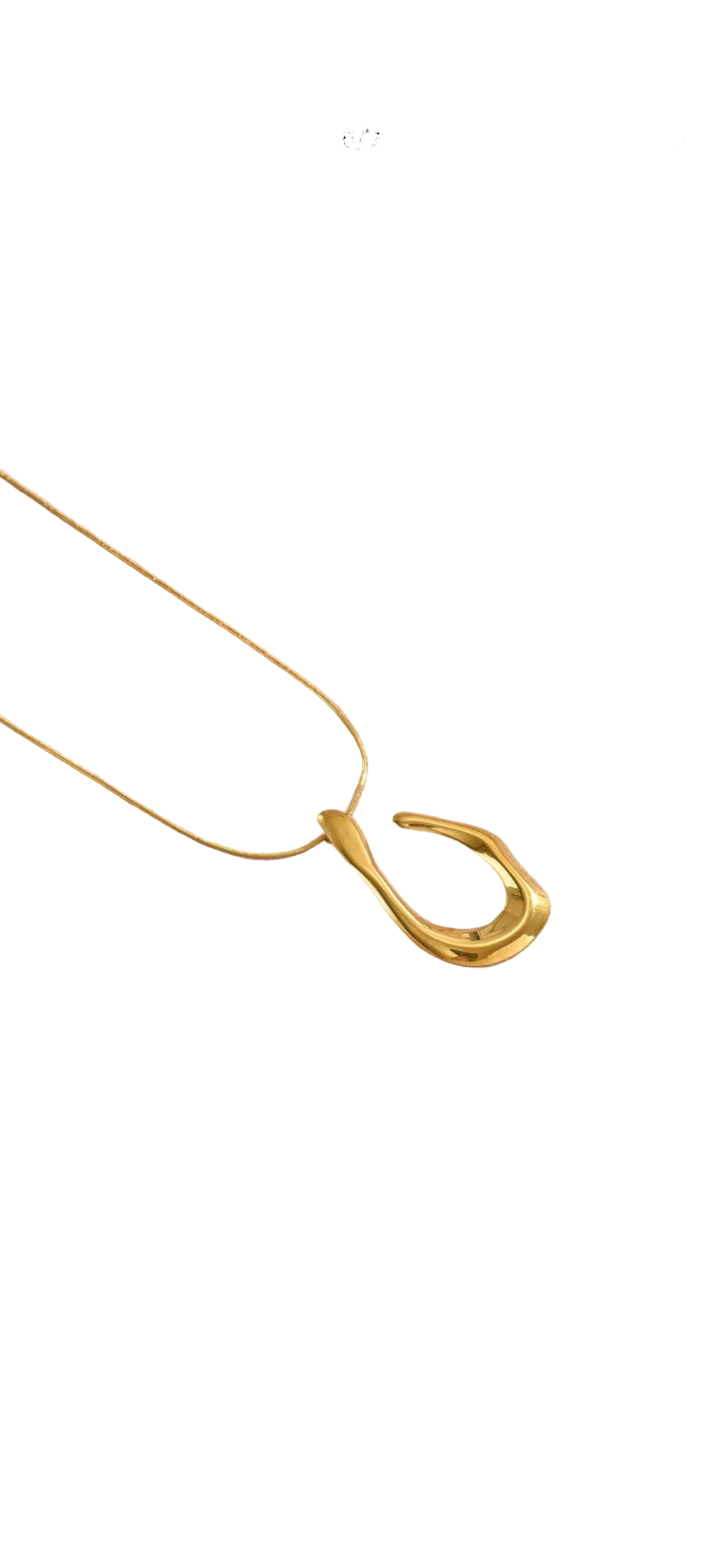 Golden Curve Kette