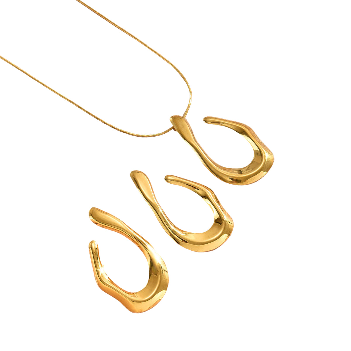 Golden Curve Kette
