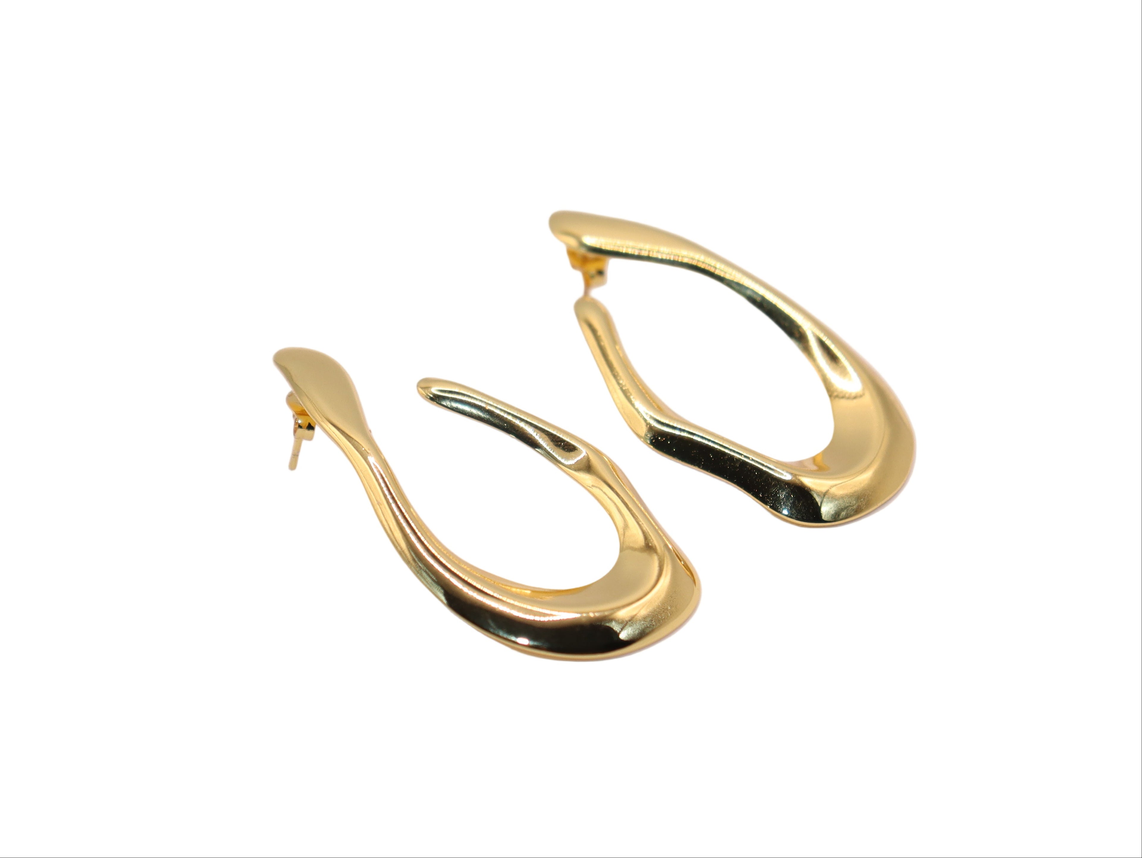 Golden Curve Ohrringe