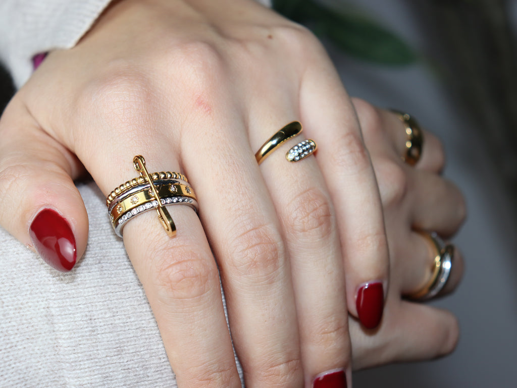 Statement Needle Ring