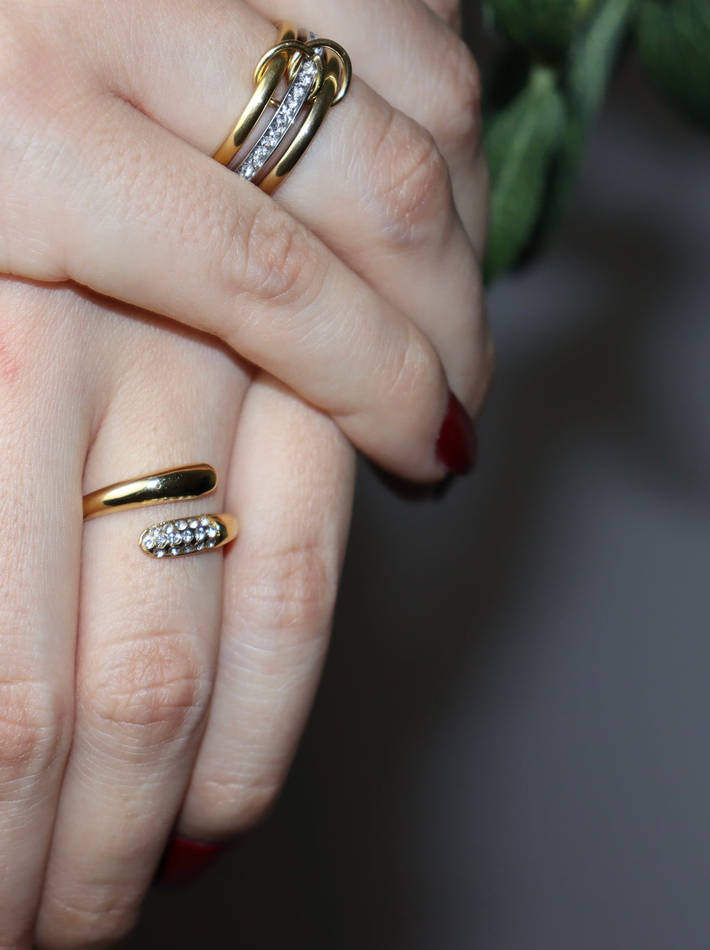 Diamond Drop Ring