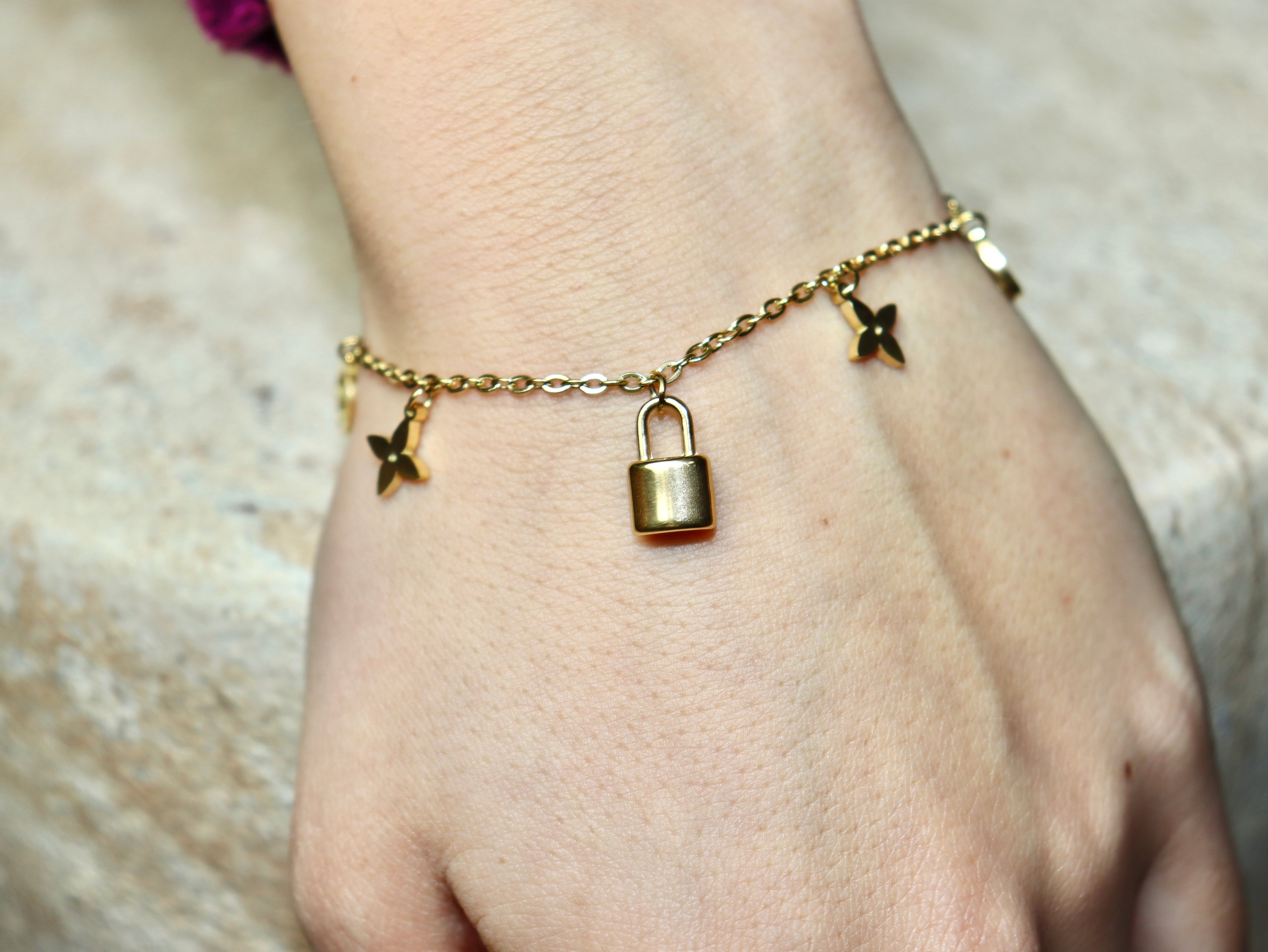 Lucky Lock Armband